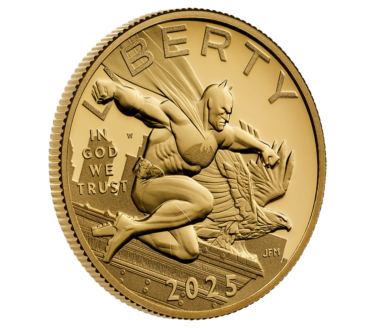 Comic Art 24-Karat Gold Proof Coin &ndash; Batman&trade;, , hi-res image number 7.0